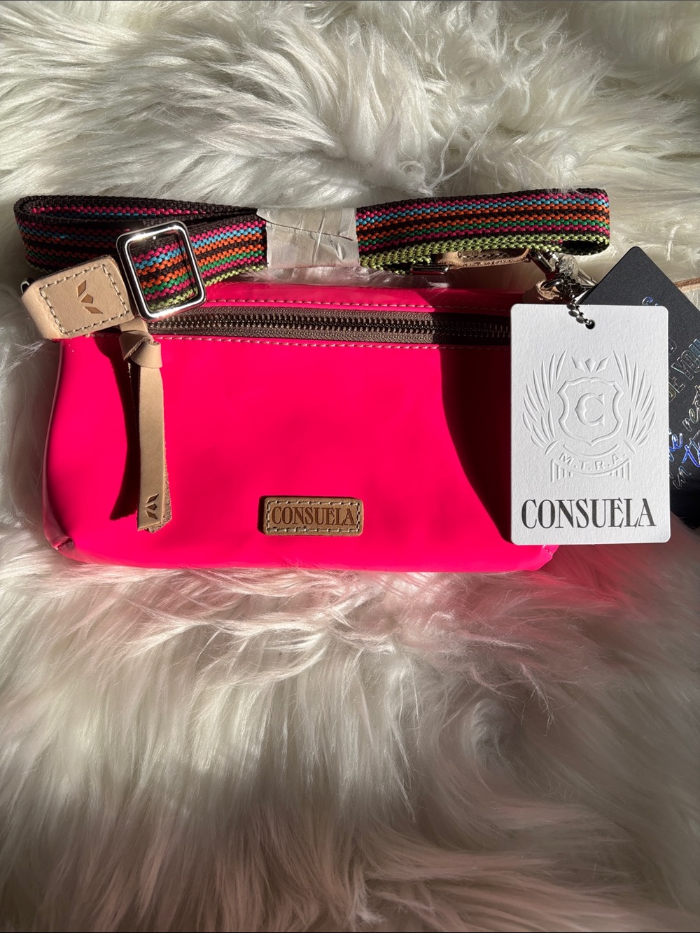 Consuela Uptown XO Floral Embroidered Crossbody Bag - Picture 3 of 9